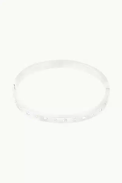 Zawiasowa bransoletka z cyrkoniami